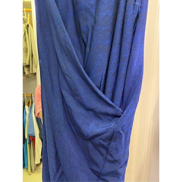 T BY ALEXANDER WANG NAVY KNOTTED SLEEVELESS DRESS SIZE small - Picture 4 of 8